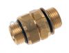 Straight Male Brass Orientable Adaptor BSP