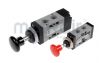 Push Button Valve 1/8 & 1/4 BSP 3/2 & 5/2