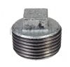 Malleable Iron Hollow Blanking Plug 1/4 - 2