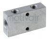 Aluminium Single Side BSP  Manifold 1/8 - 1/2