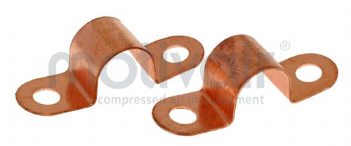 Copper Full Saddle Clamps 3/16