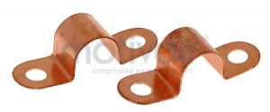 Copper Full Saddle Clamps 3/16