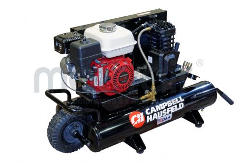 Petrol compressor Honda 5.5HP - wheelbarrow style