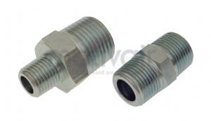 PCL Steel Male Hex Nipple  1/4