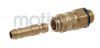 Rectus Series 21 Brass Mini Coupling 