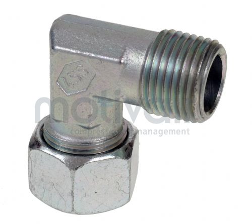 Stud Elbow Male NPT Metric Light (L) & Heavy (S)