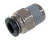 Male Stud Connector BSPT 1/8 - 1/2