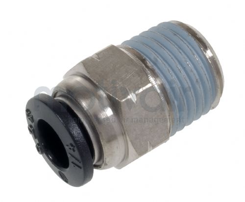 Male Stud Connector NPT 1/4