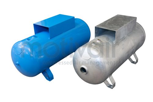 Horizontal Air Receiver  with Saddle 100-500 Litre