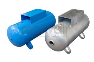 Horizontal Air Receiver  with Saddle 100-500 Litre