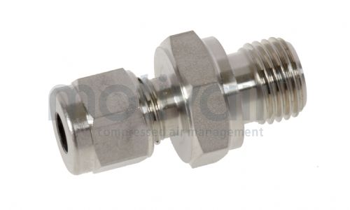 Mall Stud BSPP LOK Type Metric & Imperial