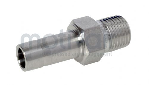Male Tube To Pipe Adaptor NPT Metric & Imperial