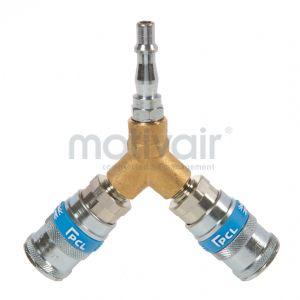 PCL Standard Y Twin Quick Release Couplings