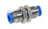 Metric Equal Push In Bulkhead Union 4 - 16mm od