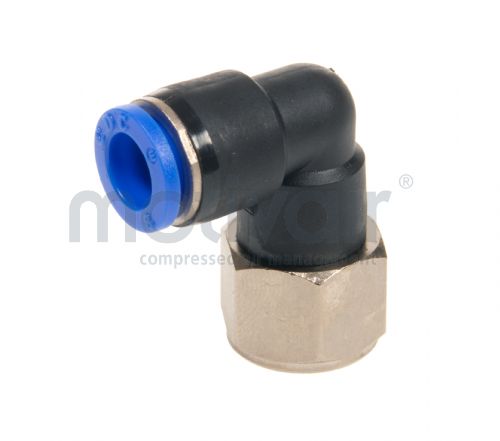 Push In Female Stud Elbow BSPP 4 - 12mm od