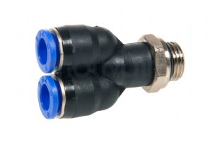 Push In Male Stud Y BSPP 4 - 12mm od