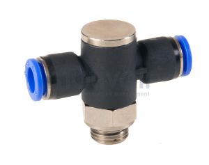 Push In Male Stud Triple Universal Tee BSPP 4-12mm