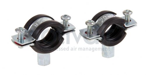 Rubber Lined Pipe Clips 12mm - 254mm