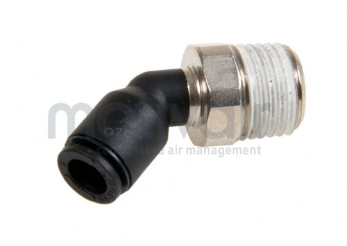 Legris LF3000 Push In 45 Deg Stud Elbow -Male BSPT