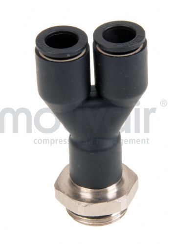 Legris LF3000 Push In Y Piece - Male Metric & BSPP