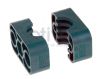 Single Std Tube Grooved Clamp Jaws (Polypropylene)
