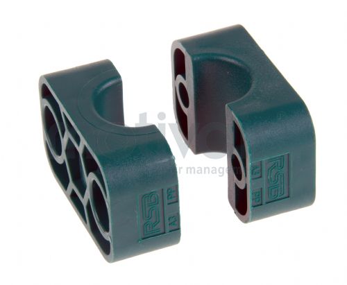Single Std Smooth Tube Clamp Jaws (Polypropylene)