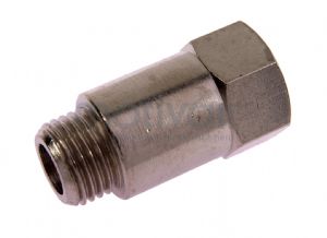 Nickel Plated Brass Male/Female BSP Adaptor (Long)