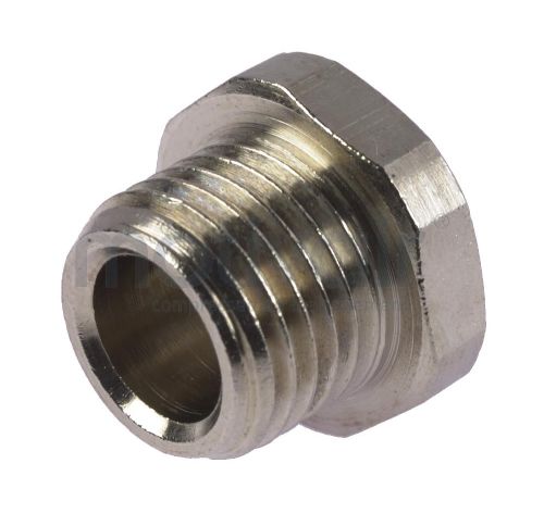 Nickel Plated Brass Hex Male BSP Blanking Plug