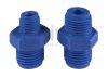 Nylon Hex Male BSP Nipple 1/8 - 1/2