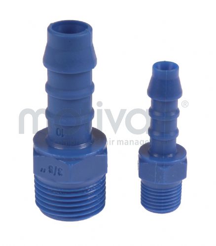 Nylon Male BSP Hose Tail Adaptor 1/8