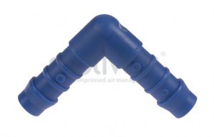 Nylon Barbed Elbow Adaptor 1/8