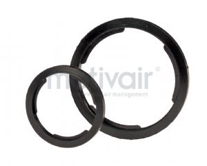Captive sealing washer - BSP Parallel threads