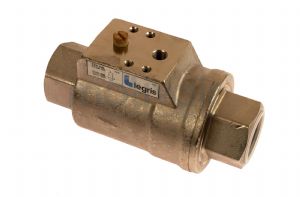 Direct mounted axial valve - 2 port