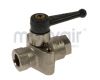 Legris panel mounted ball valve 1/8 - 1 BSP