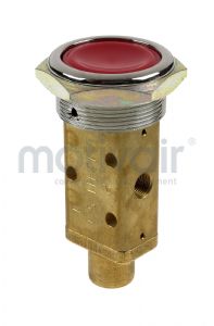 VA Valve hand operated - Recessed push button